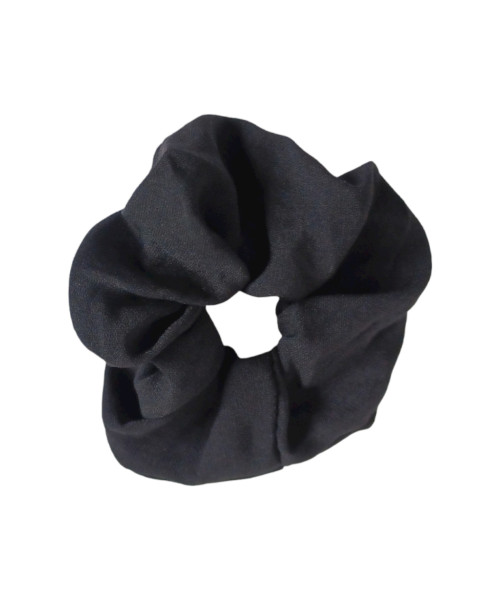 Σούρα μαλλιών cotton μαύρη