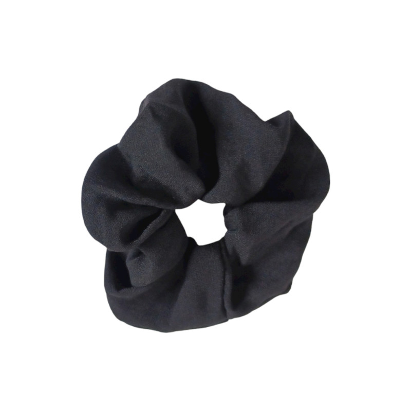 Σούρα μαλλιών cotton μαύρη