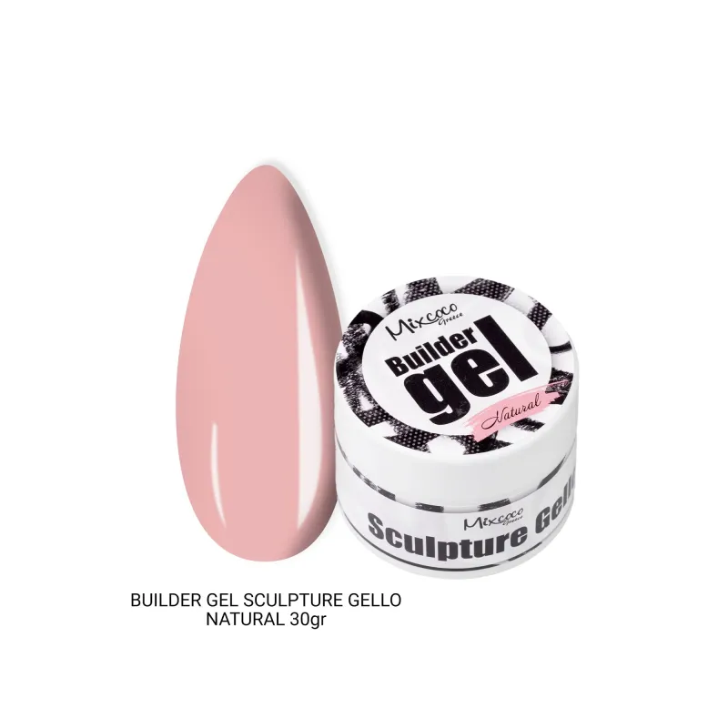 BUILDER GEL SCULPTURE GELLO NATURAL MIXCOCO 30GR - SKU 150830