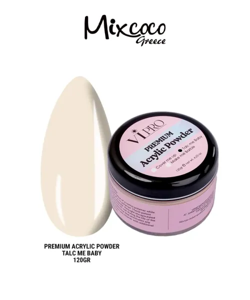 VI PRO ΑΚΡΥΛΙΚΗ ΣΚΟΝΗ TALC ME BABY 120GR - SKU 168120