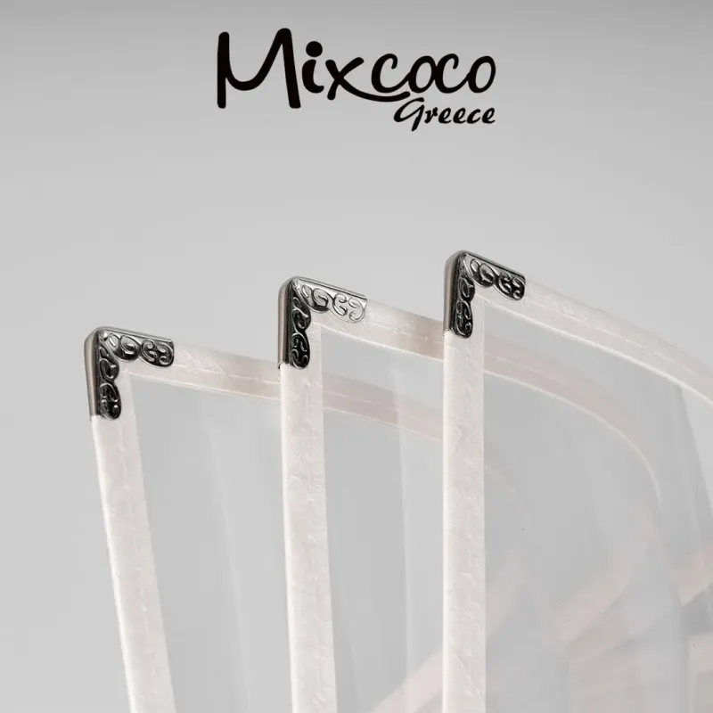 ΔΕΡΜΑΤΙΝΟ BOOK ΔΕΙΓΜΑΤΙΣΜΟΥ- Mixcoco