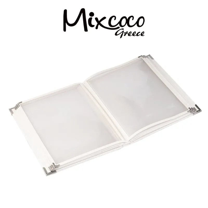 ΔΕΡΜΑΤΙΝΟ BOOK ΔΕΙΓΜΑΤΙΣΜΟΥ- Mixcoco