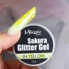 SAKURA GLITTER GEL 04 YELLOW - SKU 150600-04