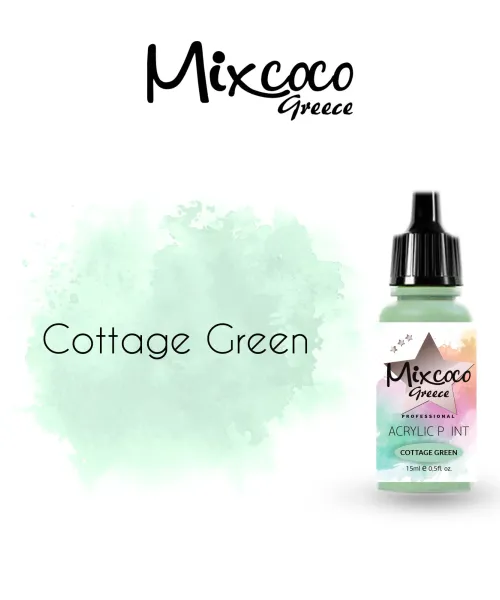 ΑΚΡΥΛΙΚΟ ΧΡΩΜΑ ΑΕΡΟΓΡΑΦΟΥ COTTAGE GREEN  15ML - SKU 204153
