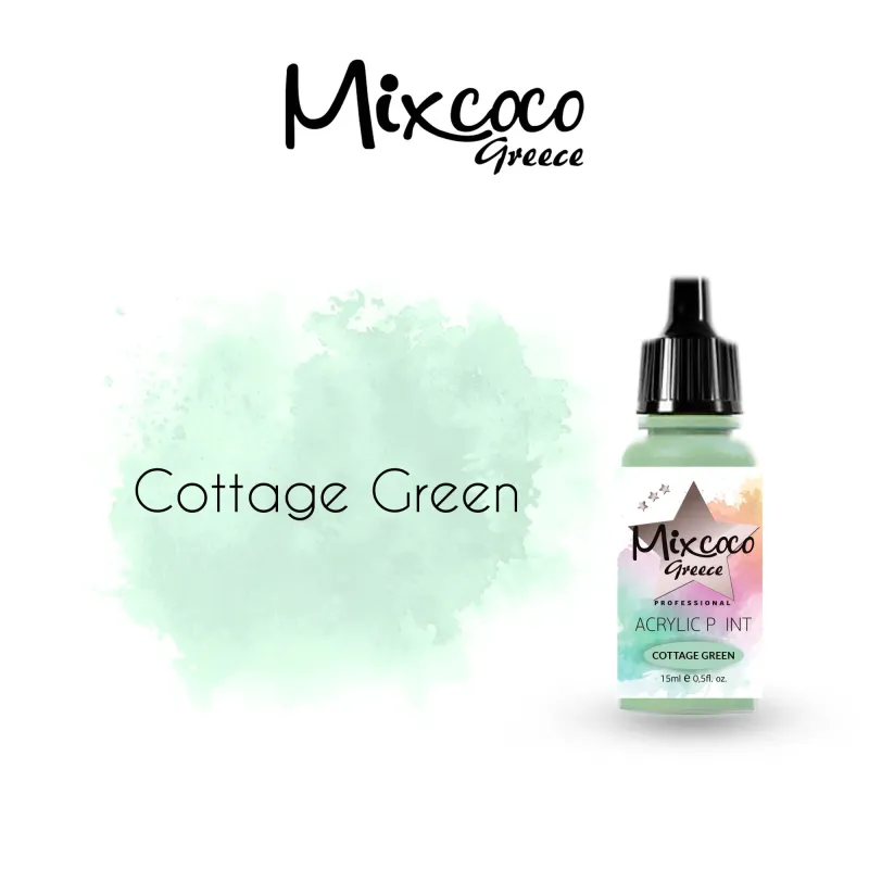 ΑΚΡΥΛΙΚΟ ΧΡΩΜΑ ΑΕΡΟΓΡΑΦΟΥ COTTAGE GREEN  15ML - SKU 204153