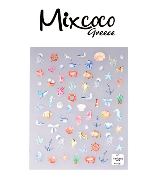 ΔΙΑΚΟΣΜΗΤΙΚΑ ΑΥΤΟΚΟΛΛΗΤΑ ΝΥΧΙΩΝ BORA BORA ISLANDS- Mixcoco