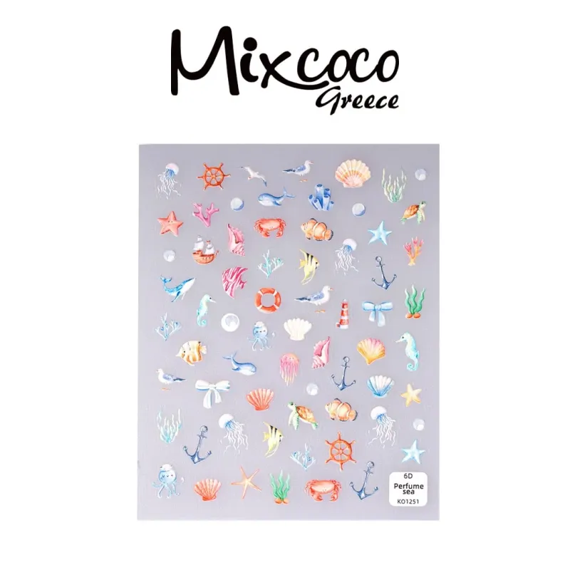 ΔΙΑΚΟΣΜΗΤΙΚΑ ΑΥΤΟΚΟΛΛΗΤΑ ΝΥΧΙΩΝ BORA BORA ISLANDS- Mixcoco