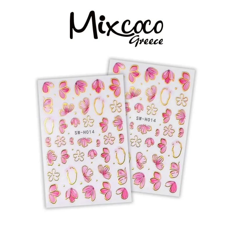 ΔΙΑΚΟΣΜΗΤΙΚΑ ΑΥΤΟΚΟΛΛΗΤΑ ΝΥΧΙΩΝ CUTE PETALS - SKU 261900-07