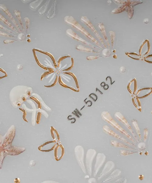 ΔΙΑΚΟΣΜΗΤΙΚΑ ΑΥΤΟΚΟΛΛΗΤΑ ΝΥΧΙΩΝ GOLDEN SUMMER- Mixcoco