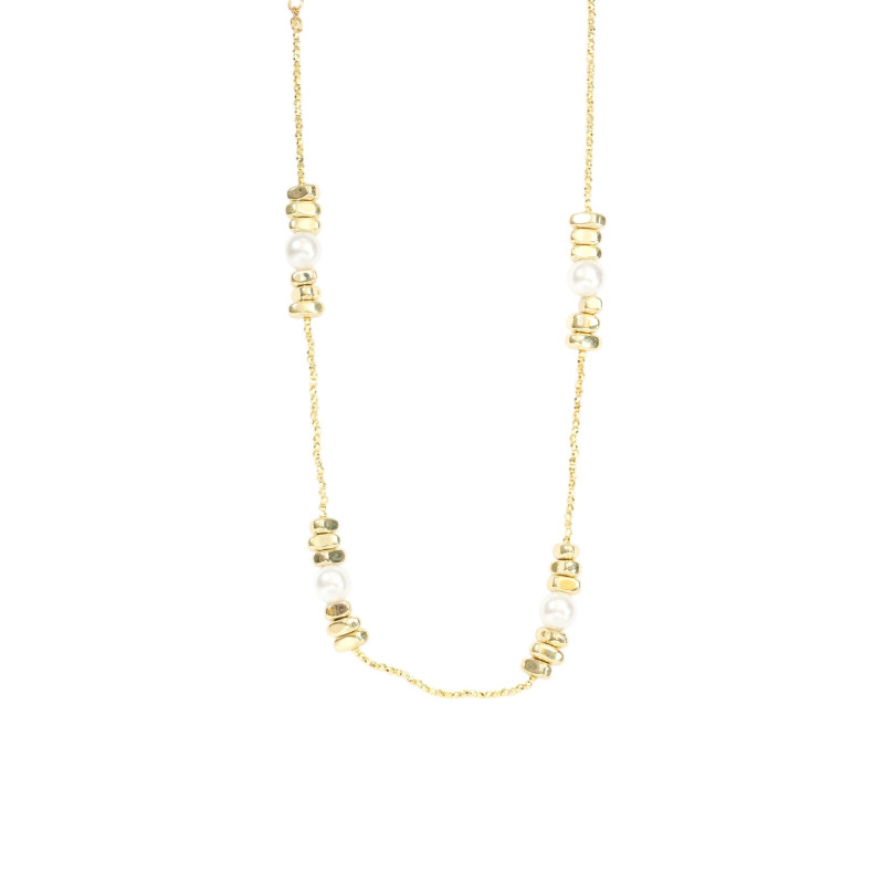 Γυναικείο κολιέ με πέρλες 10mm