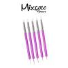 2 - WAY SILICONE - DOTTING TOOL 5PCS- Mixcoco