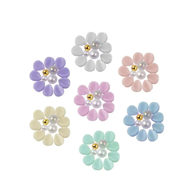 ΔΙΑΚΟΣΜΗΤΙΚΑ ΝΥΧΙΩΝ FLOWER DIY- Mixcoco