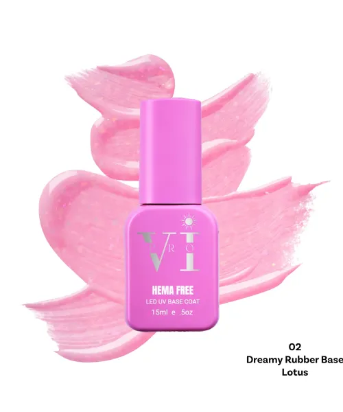 DREAMY RUBBER BASE 02 LOTUS 15ML- Mixcoco