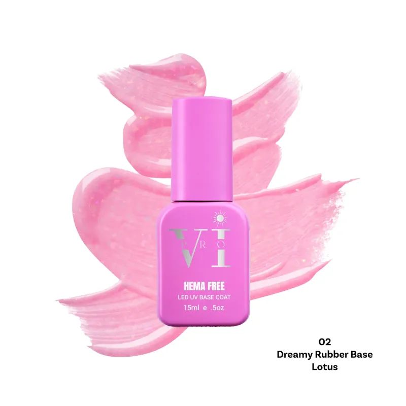 DREAMY RUBBER BASE 02 LOTUS 15ML- Mixcoco