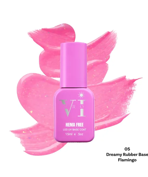 DREAMY RUBBER BASE 05 FLAMINGO 15ML - SKU 100197-81-1