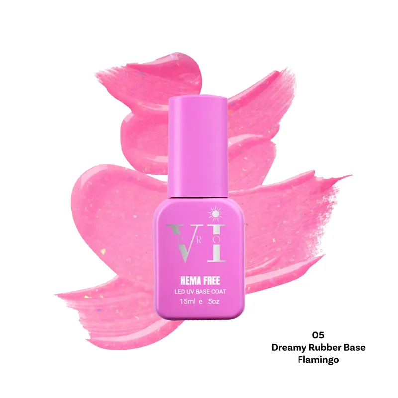 DREAMY RUBBER BASE 05 FLAMINGO 15ML - SKU 100197-81-1