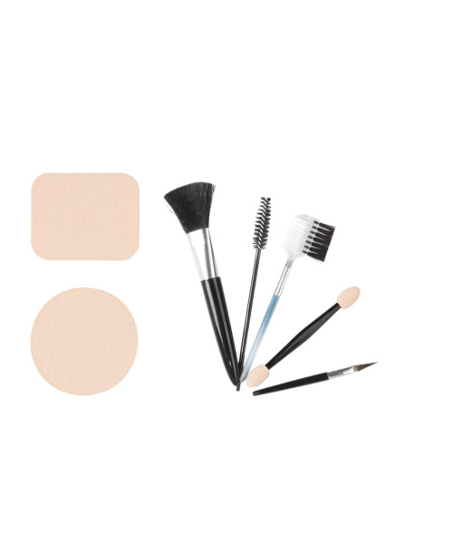 Σετ ομορφιάς με Πινελάκια & σφουγγάρια Μακιγιάζ
