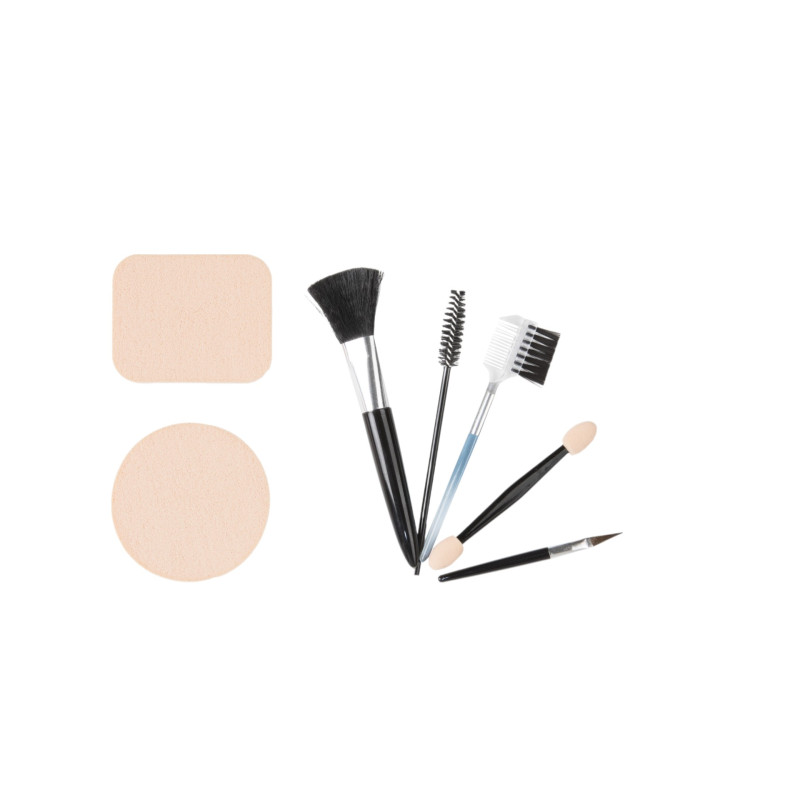 Σετ ομορφιάς με Πινελάκια & σφουγγάρια Μακιγιάζ
