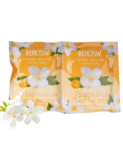 Crystal Jelly Salt Scrub 50gr JASMINE- Mixcoco