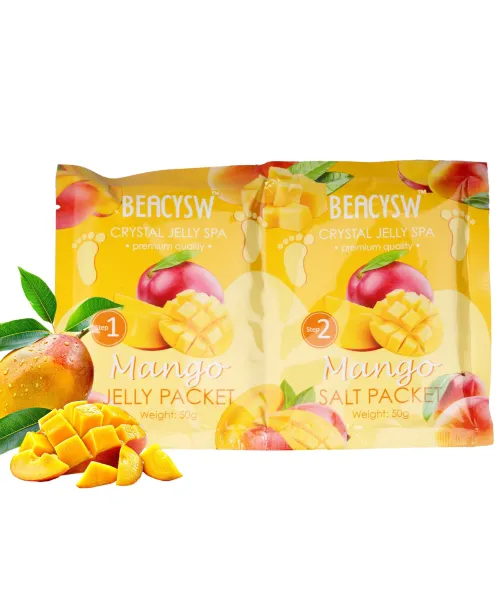 Crystal Jelly Salt Scrub 50gr Mango- Mixcoco