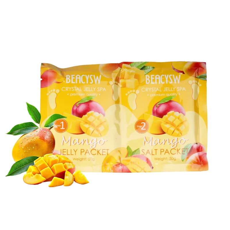 Crystal Jelly Salt Scrub 50gr Mango- Mixcoco