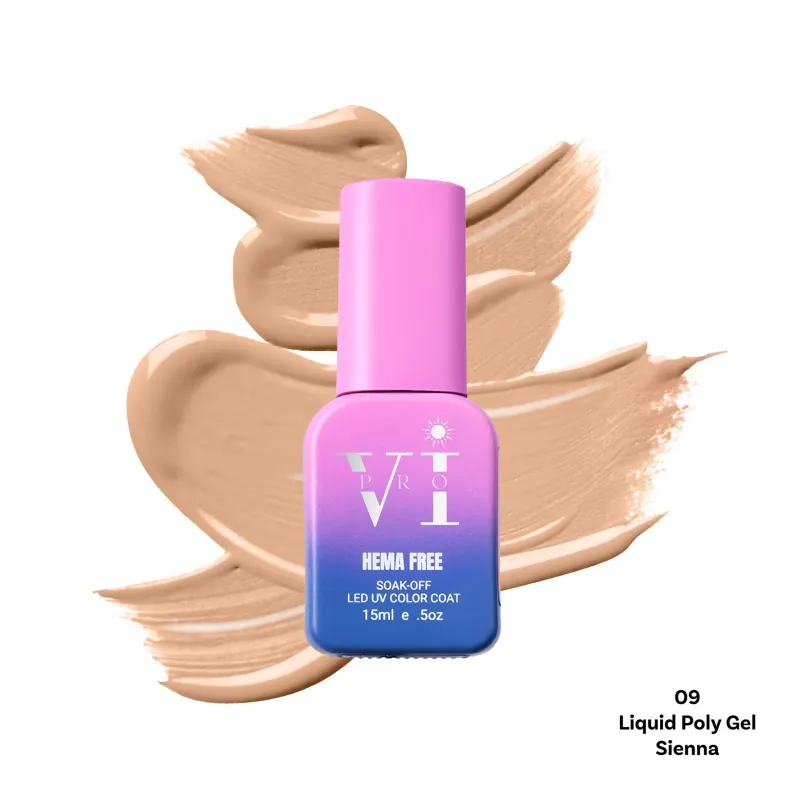 LIQUID POLY GEL 09 SIENNA 15ML - SKU 175000-09