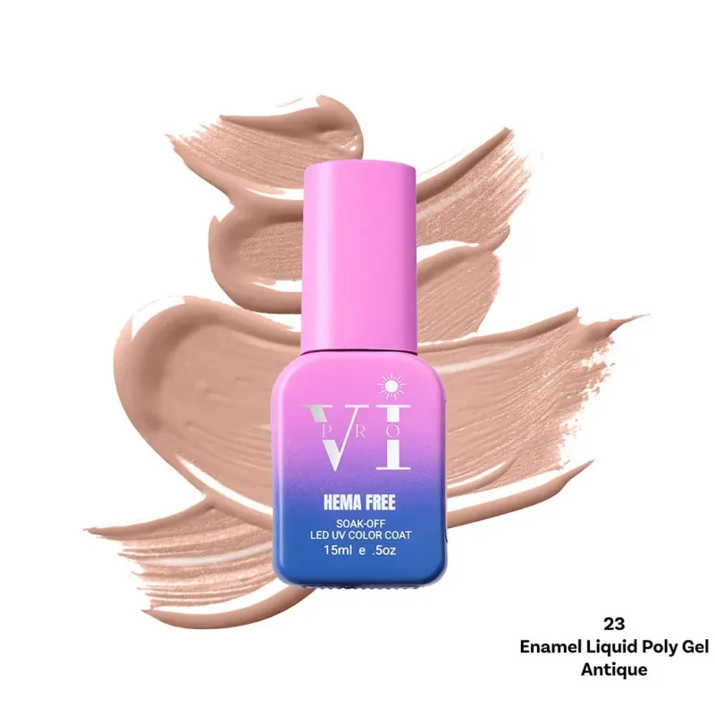 ENAMEL LIQUID POLY GEL 23 ANTIQUE 15ML - SKU 175003-23