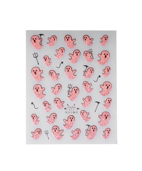 ΔΙΑΚΟΣΜΗΤΙΚΑ ΑΥΤΟΚΟΛΛΗΤΑ ΝΥΧΙΩΝ BOO- Mixcoco