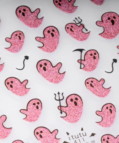 ΔΙΑΚΟΣΜΗΤΙΚΑ ΑΥΤΟΚΟΛΛΗΤΑ ΝΥΧΙΩΝ BOO- Mixcoco