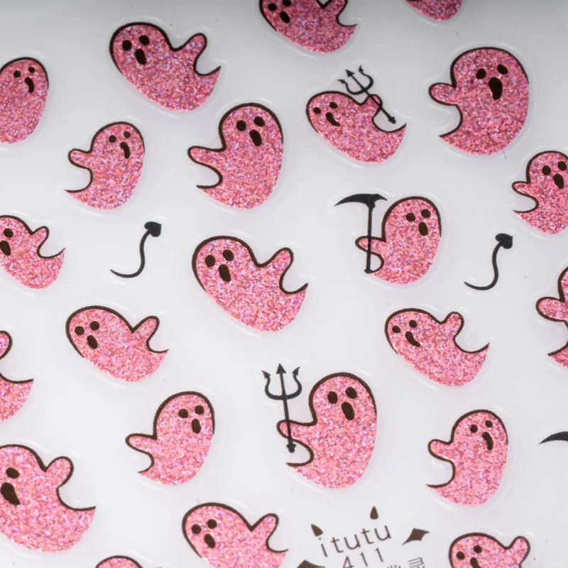 ΔΙΑΚΟΣΜΗΤΙΚΑ ΑΥΤΟΚΟΛΛΗΤΑ ΝΥΧΙΩΝ BOO- Mixcoco