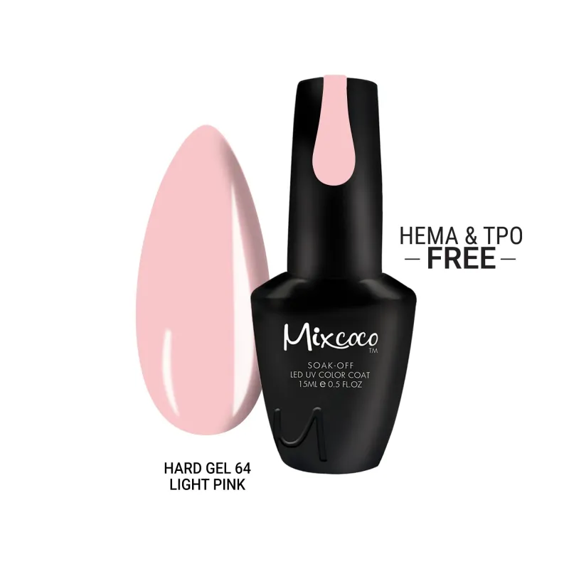 HARD GEL 64 LIGHT PINK - SKU 180064