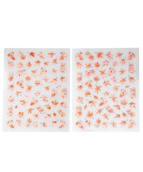 ΔΙΑΚΟΣΜΗΤΙΚΑ ΑΥΤΟΚΟΛΛΗΤΑ ΝΥΧΙΩΝ AUTUMN LEAVES- Mixcoco