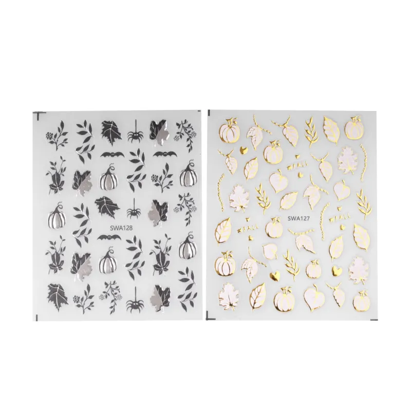 ΔΙΑΚΟΣΜΗΤΙΚΑ ΑΥΤΟΚΟΛΛΗΤΑ ΝΥΧΙΩΝ METAL FALL- Mixcoco