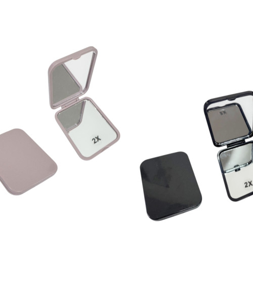 Καθρεφτάκι τσάντας-τσέπης διπλής όψεως