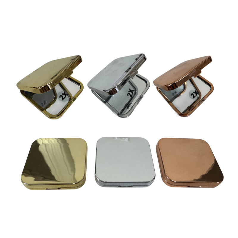 Καθρεφτάκι τσάντας-τσέπης διπλής όψεως