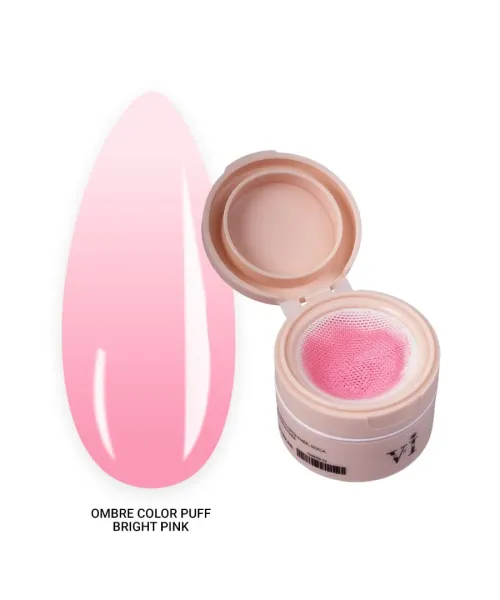 OMBRE COLOR PUFF BRIGHT PINK - SKU 150650-12