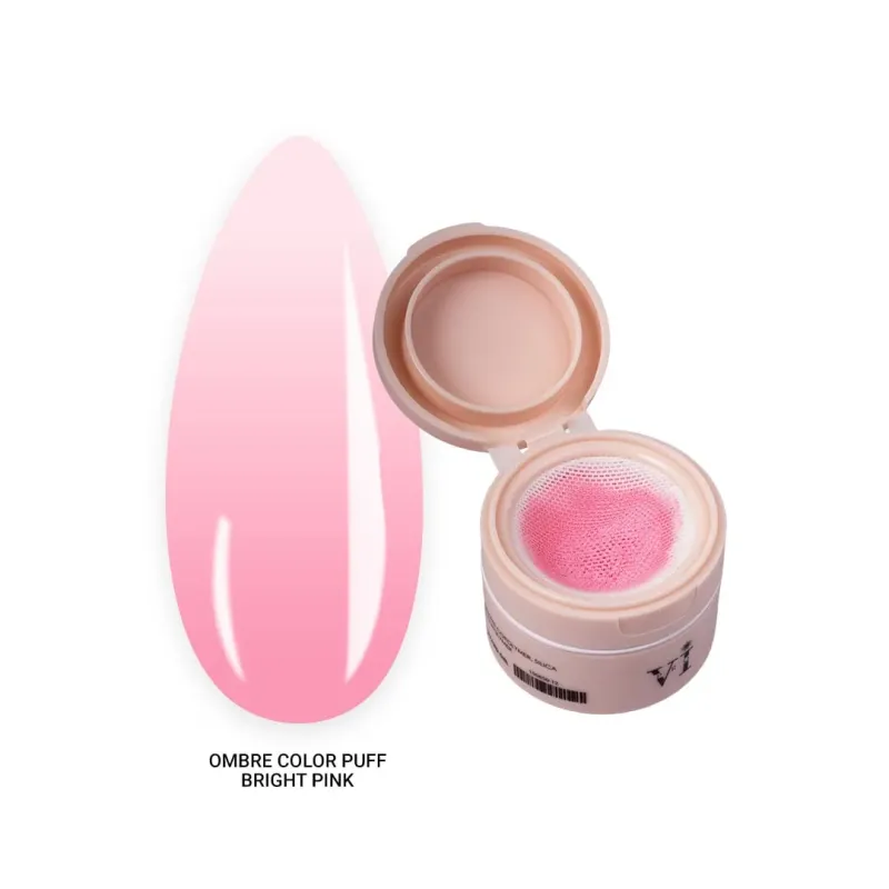 OMBRE COLOR PUFF BRIGHT PINK - SKU 150650-12