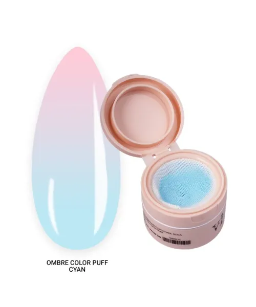OMBRE COLOR PUFF CYAN - SKU 150650-14
