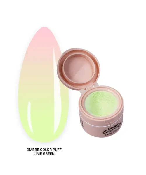 OMBRE COLOR PUFF LIME GREEN - SKU 150650-16