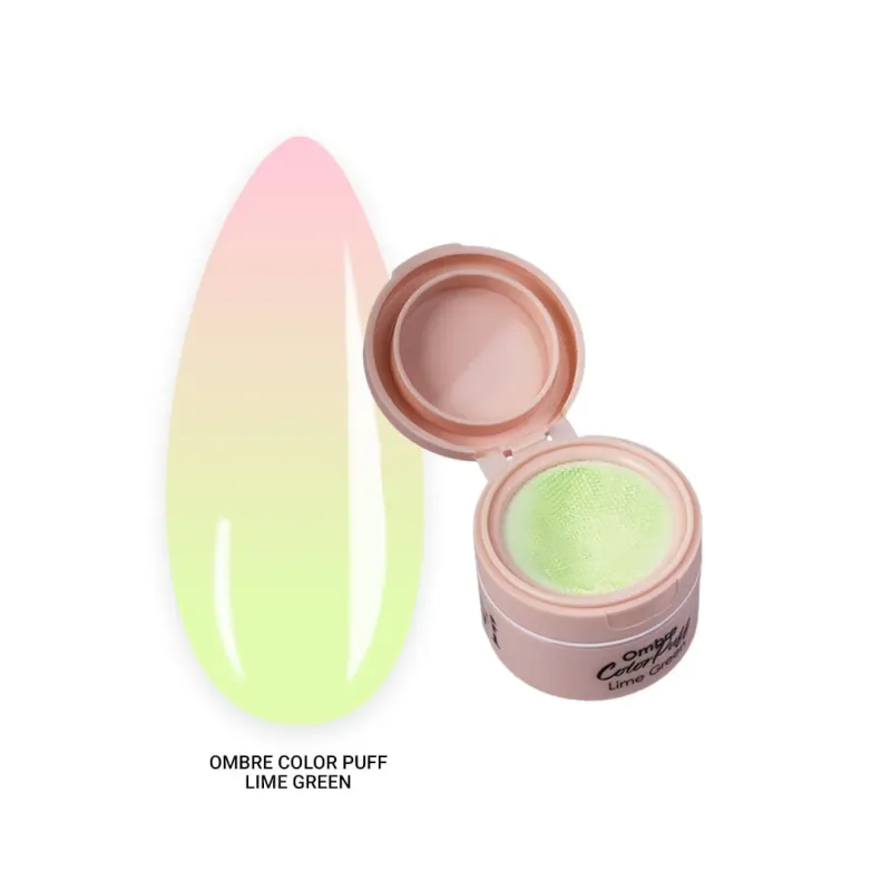 OMBRE COLOR PUFF LIME GREEN - SKU 150650-16