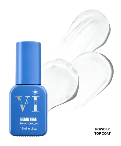 POWDER NON WIPE TOP COAT 15ML - SKU 100209