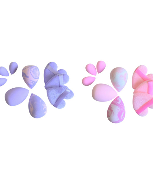 Σφουγγαράκια μακιγιάζ blending σετ 9τμχ σε κουτί