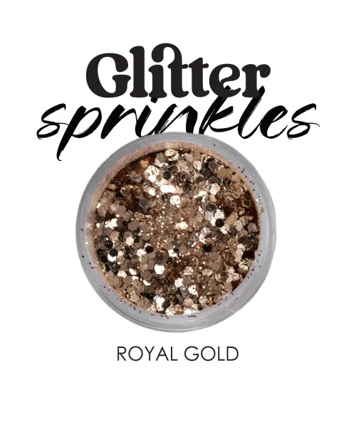 GLITTER SPRINKLES ROYAL GOLD - SKU 250985-03
