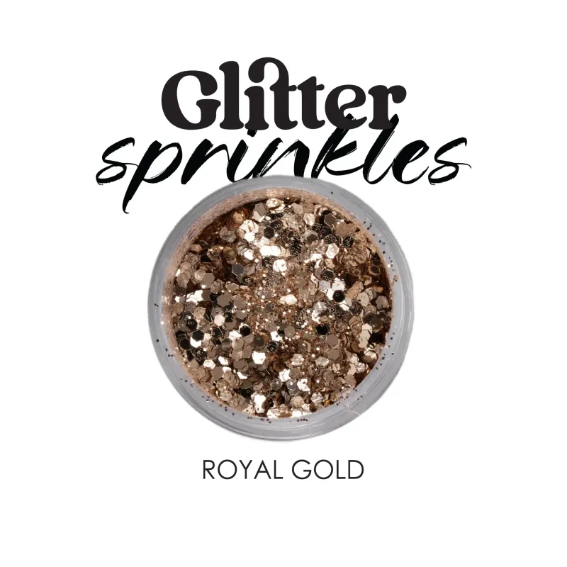 GLITTER SPRINKLES ROYAL GOLD - SKU 250985-03