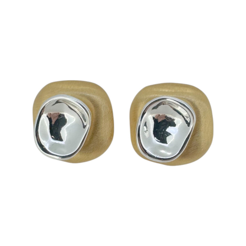 Σκουλαρίκια αυτιών mix metal 18mm