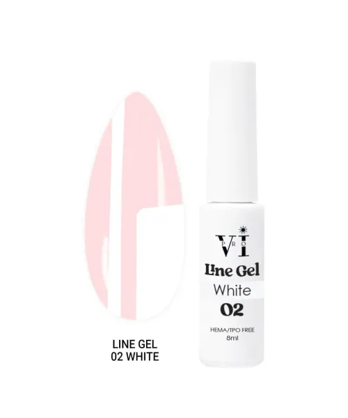 LINE GEL 02 WHITE - SKU 140801-02