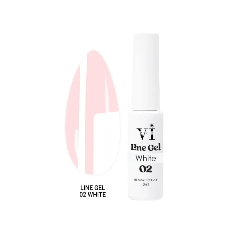 LINE GEL 02 WHITE - SKU 140801-02
