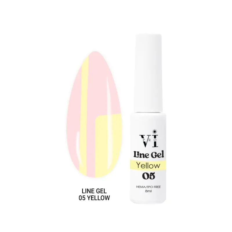 LINE GEL 05 YELLOW- Mixcoco