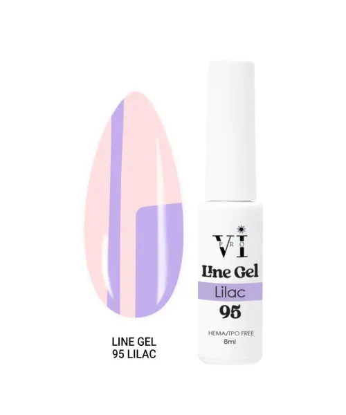 LINE GEL 95 LILAC- Mixcoco