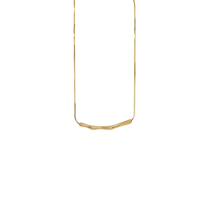 Γυναικείο κολιέ μεταλλικό στοιχείο